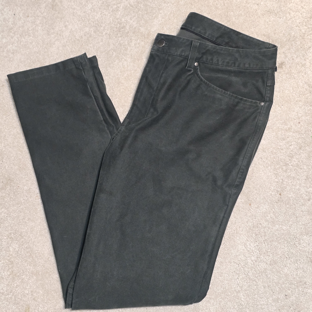 lululemon athletica Dark Green Chinos